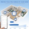 WiFi Water Leak Detectors 5 Pack, 120dB Adjustable Loud Water