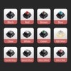 Griarrac Cherry MX Switch Tester Switch Sampler Mechanical Keyboards 12-Key