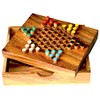 Sternhalma Box Small with 6 Plugs per Player Strategy Game