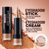 5 Colours Gradient Eyeshadow & Eyeliner Stick Set, Shimmer Gold