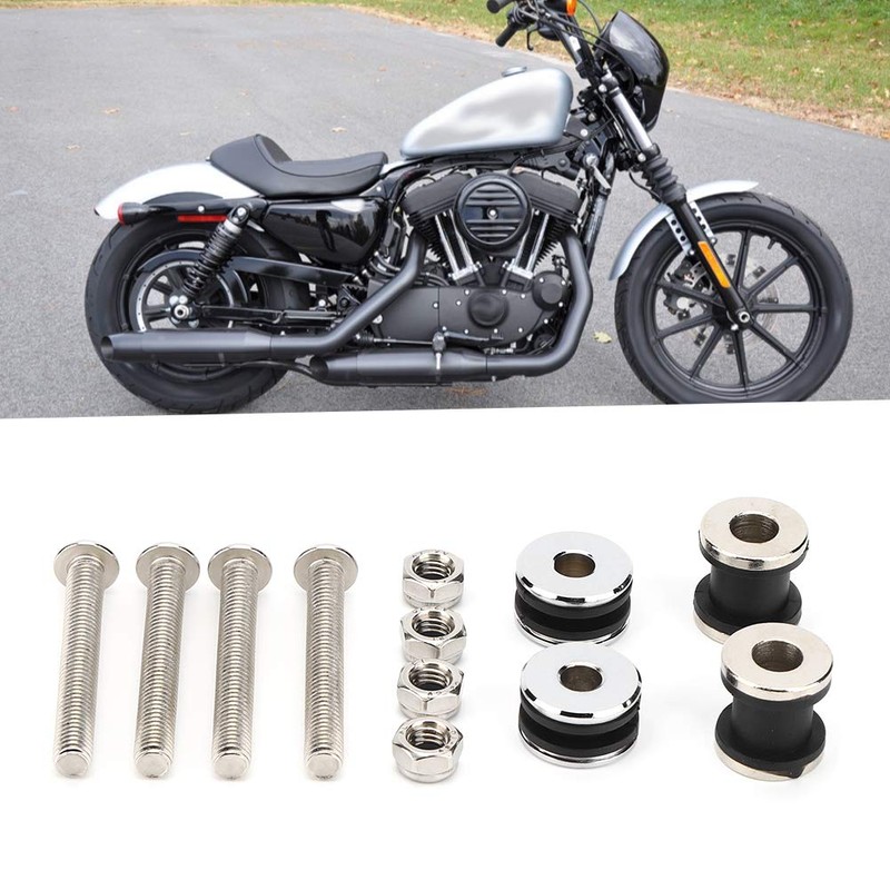 Docking Hardware Kit Motorcycle Sissy Bar Rack Mounting Screw Replacement