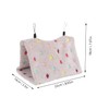 SUPVOX Flannel Parrot Nest Bird Warm Nest Hanging Design Comfortable