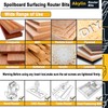 Akylin Slab Flattening Router Bit 1/2 Shank - CNC Spoilboard