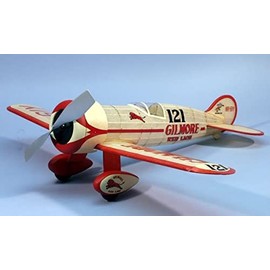 Dumas Gilmore Red Lion Racer Rubber PWD Wooden Model Airplane