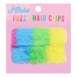 J Babe Clips Fuzzy Hair J Babe
