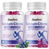 duwhot Calcium Citrate Gummies, Chewable Calcium Citrate 1000mg for Bone,