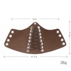 2 Pieces Viking L Armour Men Medieval Bracers Armor Adjustable