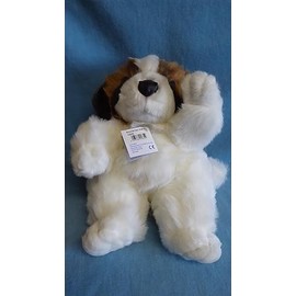 Kuschelbernhardiner braun-weiß 35 cm