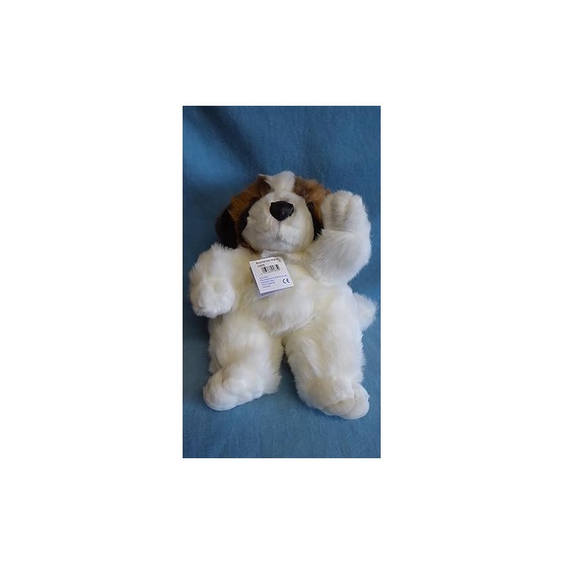 Kuschelbernhardiner braun-weiß 35 cm