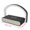 Wireless Charging Alarm Clock Two Levels Adjustment Night Light Multifunction