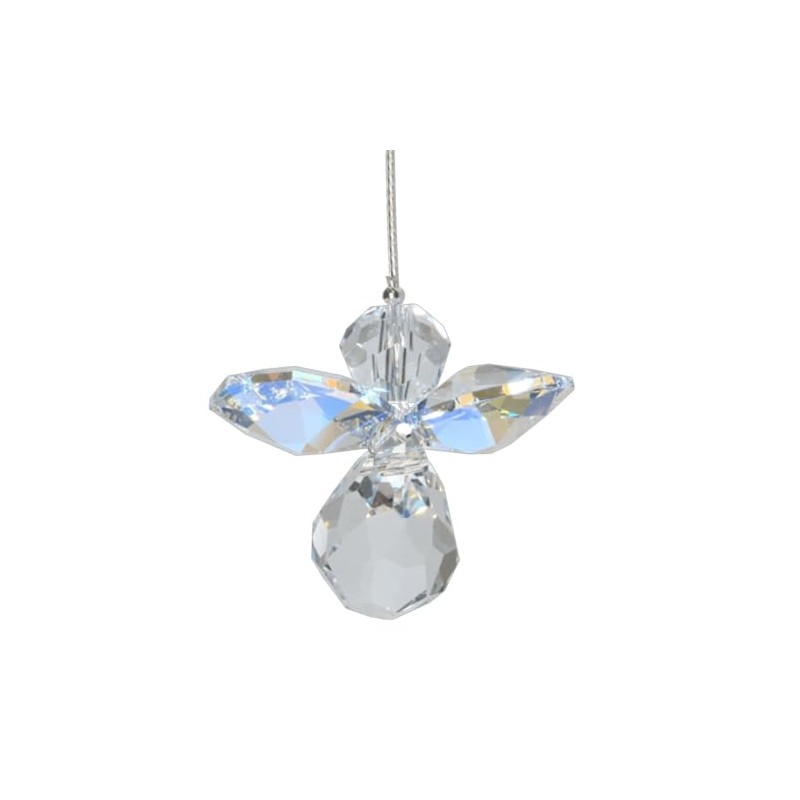 Hanging Crystal Guardian Angel Suncatcher Rainbow Maker Aurora Borealis