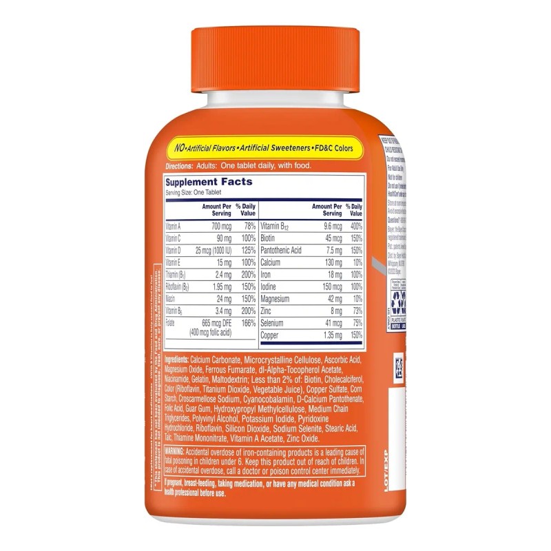 Suplemento Multivitaminico One A Day Para Mujer 200 Tabletas