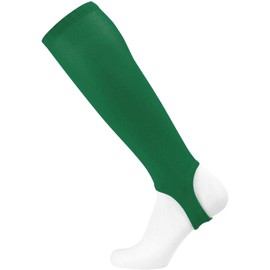 TCK 4 Inch Solid Baseball Stirrups (Kelly Green, Large)