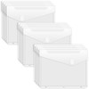 Sooez 12 Pack Binder Folders with Space-Saving Closure, Heavyweight Binder