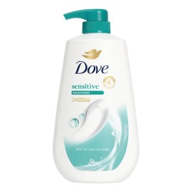 Dove Sensitive Skin Body Wash 24h. Suave Como Una Loción