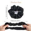 WLLHYF 5 Pieces Satin Hair Bobbles Soft Satin Hair Bobbles
