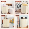 Voova 154L Double Laundry Hamper with Lid and 2 Removable