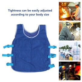 Ice Vest, Easy To Use Body Cooling Vest Swelling Relief for Outdoor