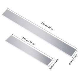 TEHAUX 2pcs Polymer Clay Cutting Tools Slicing Blades for DIY Craft Modelling Long Short Clay Cutter for Shaping and Sculpting