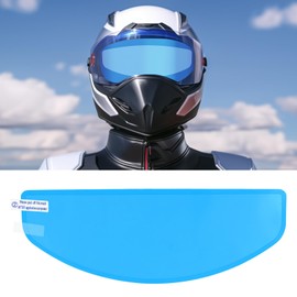 Xuzimaoyi Motorcycle Anti Fog Film, Universal Fit Helmet Visors Insert Waterproof Fog Resistant Clear Vision (Anti Rain 3)