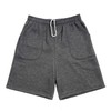 LA Speedy Men's Pocket Sweat Shorts 2XL Charcoal (38-39")