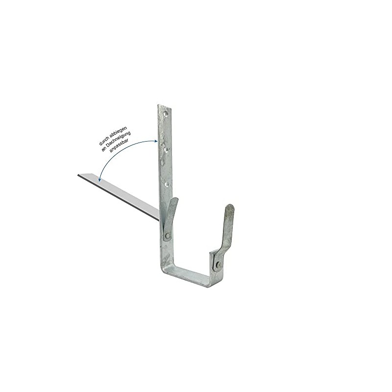 Gutter Bracket Short Box Shape RG200 Galvanised Steel