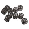 Yiotfandoll 10PCS Polyhedral Dice D6 Dice 16mm Acrylic Dice Game