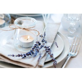 White Tea Light Candles- Unscented Flame-Long Lasting Drip less and Mess Free- Perfect for Any Event- Center Pieces for Dinners-- 200 Pack Bulk