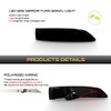 [Sequential Turn Signal] VIPMOTOZ Full LED Side Mirror Light Indicator