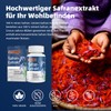 Saffron Extract Capsules - 88.5 mg High Dose, GMO Free