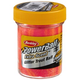Berkley unisex-adult PowerBait Glitter Trout Bait Sherbet ,Jar