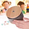 CENPEK High Quality Cabasa Percussion Musical Instrument Wooden with Metal