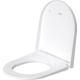 Duravit 0021690000 D-Neo Round Closed-Front Toilet Seat with Soft Close - White