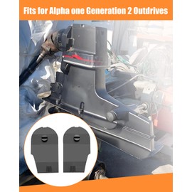 Hulyxayfave 2 Pcs Wear Pad Set Fit for Mercruiser Alpha one Generation 2 Outdrives 1990-Newer, Replacement 814386 814387 8M2015938 8M2015937 879346T30