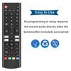 2 Pack Replacement Remote Control for LG Smart TV, AKB76037601