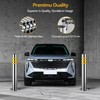 Safety Bollard Traffic Delineator Post, 32" Stainless Steel Posts with