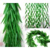 Artificial Rattan Vine Greenery with 4.3-inch Fake Leaves - 50Pcs