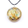 Orpanit® Orgonite Energy Pendant Guardian Angel Gold