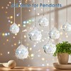 Peevisap Pack of 24 2 cm Crystal Ball, Suncatcher, Crystal