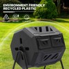 MoNiBloom 43 Gallon Compost Tumbler, Outdoor BPA Free Large Dual