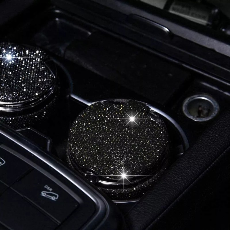 FUTURE OF STAR Cenicero De Diamante De Coche Con Led