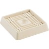 Shepherd Hardware 9166 2-Inch Square Rubber Furniture Cups, 4-Pack