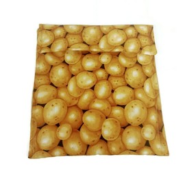 Potato Bag, Microwave Potato Bag, Potato Cooker Bag, Potato Pouch, Baked Potato Bag, Cotton Bag in a Potato Print