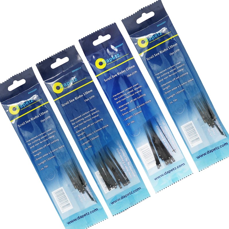 Dapetz ® Pack of 40 Scroll Saw Pin End Coping