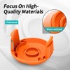 Spool Cap Cover for Worx,Trimmer Replacement Spool Cap Covers for