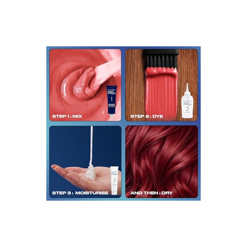 Clairol Nice N Easy Permanent Bold Zero Ammonia Hair Dye