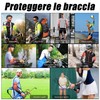 iColofun Manicotti Compressione Braccia per Ciclismo, Uomo Compressione Sportiva Manicotti