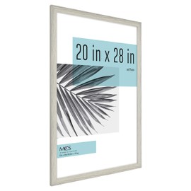 MCS Industries Inc 63742 20x28 Inch Studio Gallery, Gray Woodgrain Frames, 20x28