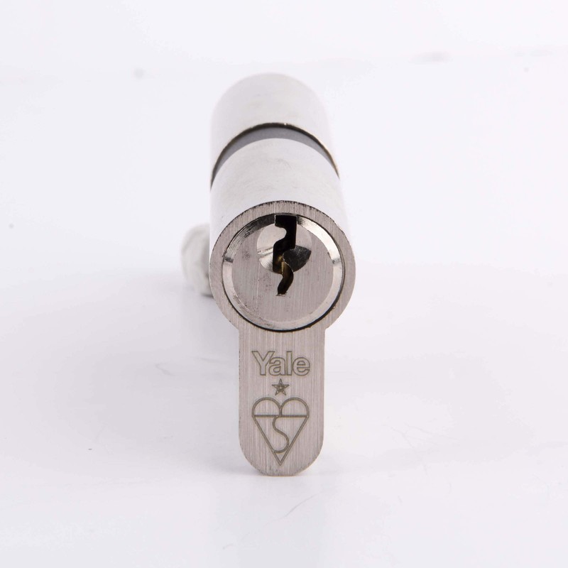 Yale Superior 1 Star Euro Cylinder Lock, KM4045-NP-KA