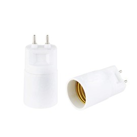 4pcs HID G12 to E26/E27 Light Socket Adapter Halogen G12 Lamp Base to Standard Medium E26 E27 Lamp Holder Converter
